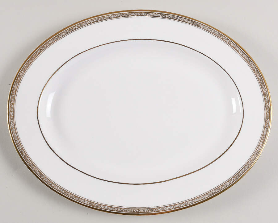 Athena 13" Oval Serving Platter by Spode-1