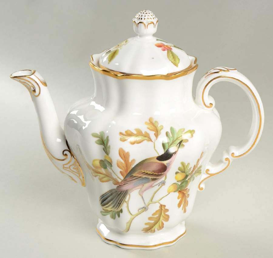 Audubon Birds Coffee Pot & Lid by Spode-1