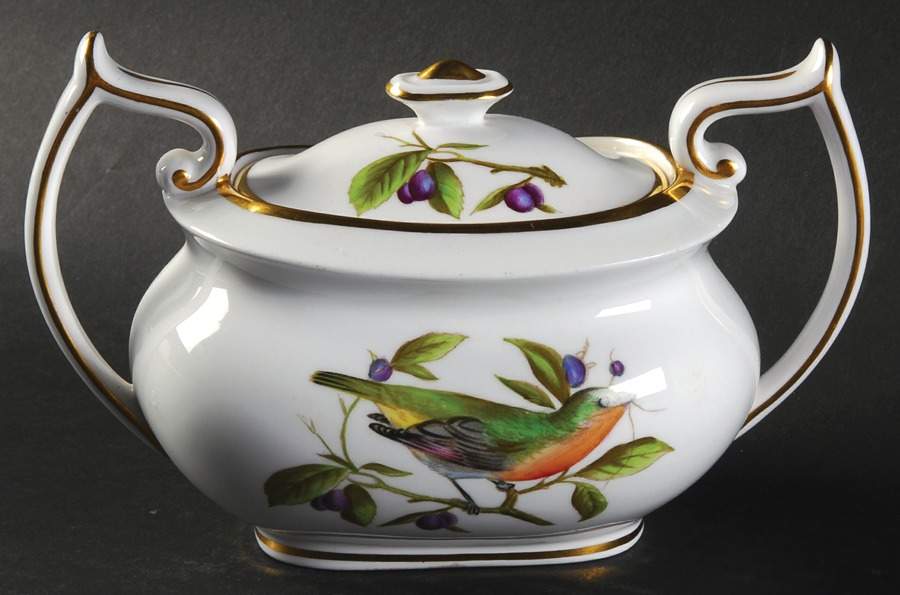 Audubon Birds Sugar Bowl & Lid by Spode-1
