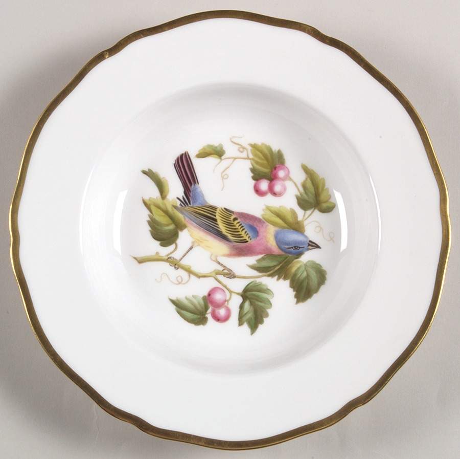Audubon Birds Rim Soup Bowl by Spode-1