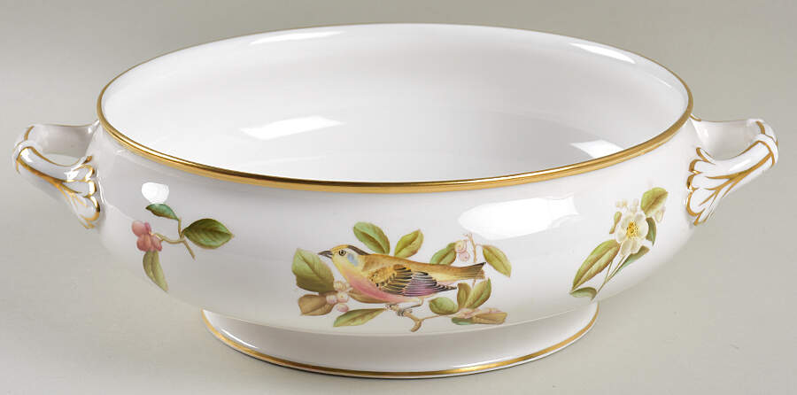 Audubon Birds Round Vegetable No Lid by Spode-1