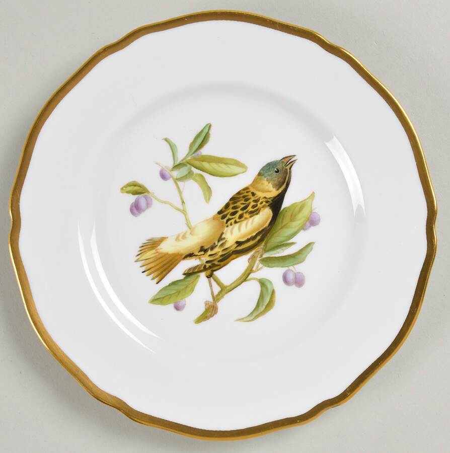 Audubon Birds Bread & Butter Plate by Spode-1