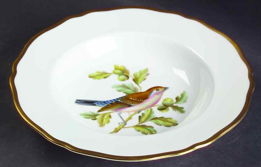 Audubon Birds Rim Soup Bowl by Spode-1