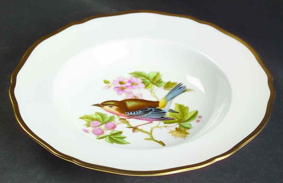 Audubon Birds Rim Soup Bowl by Spode-1