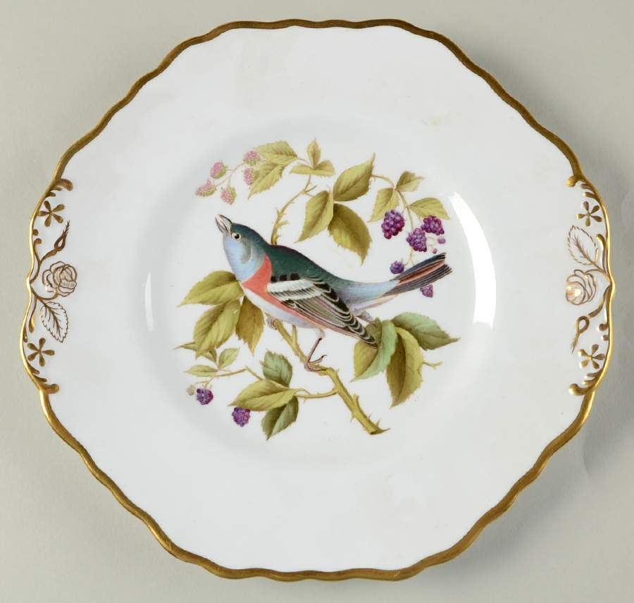Audubon Birds Handled Cake Plate by Spode-1