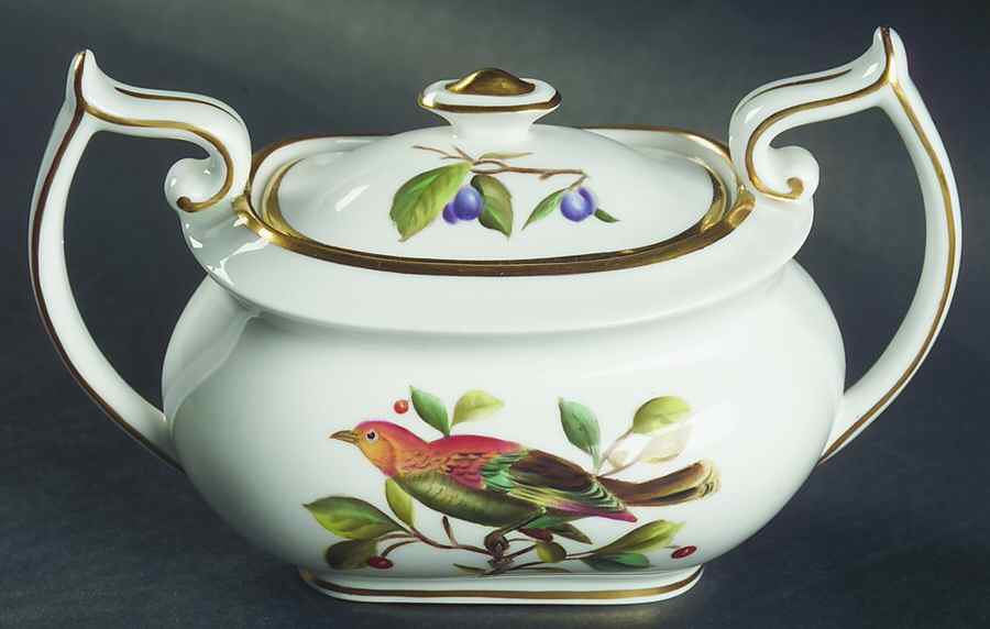 Audubon Birds Sugar Bowl & Lid by Spode-1