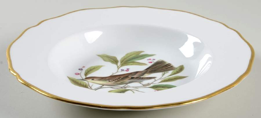 Audubon Birds Rim Soup Bowl by Spode-1