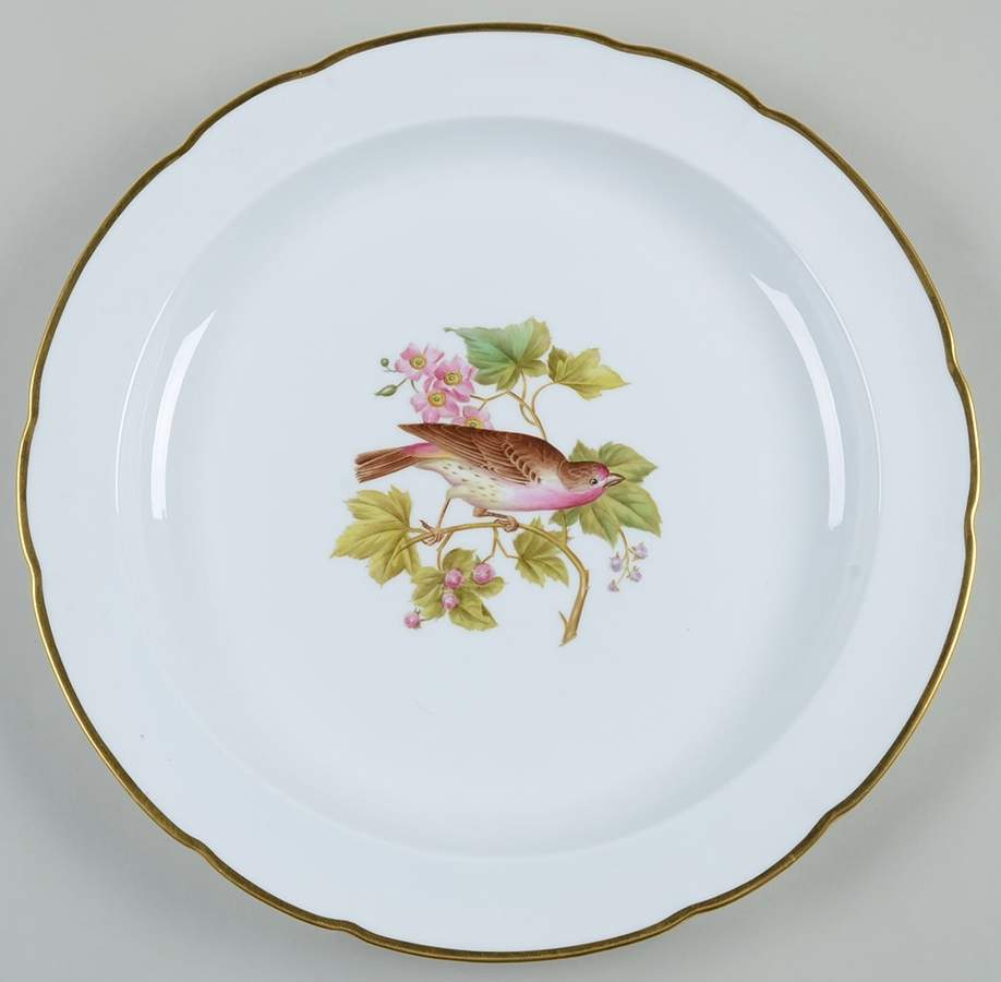 Audubon Birds 14" Chop Plate (Round Platter) by Spode-1