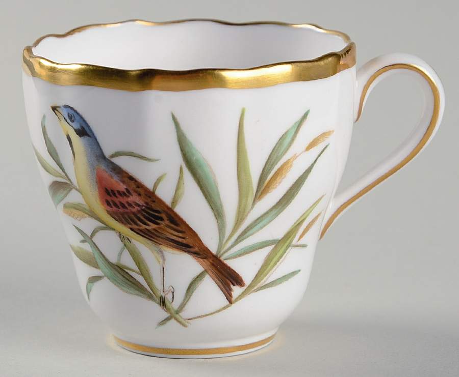 Audubon Birds Flat Demitasse Cup by Spode-1