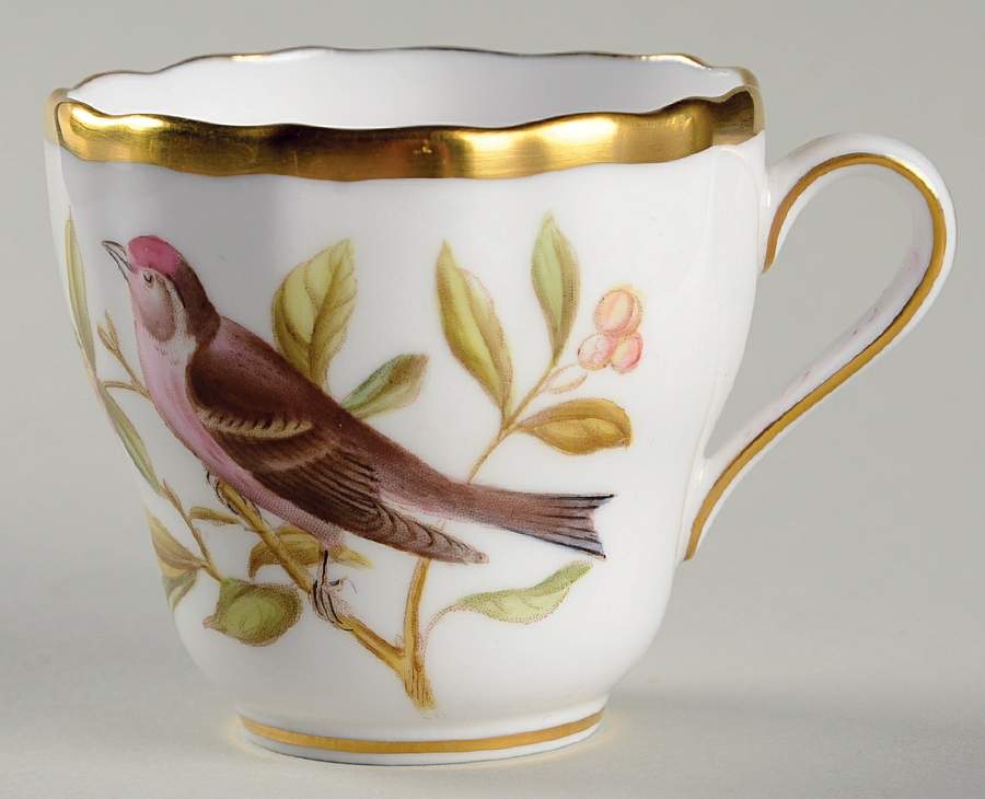 Audubon Birds Flat Demitasse Cup by Spode-1