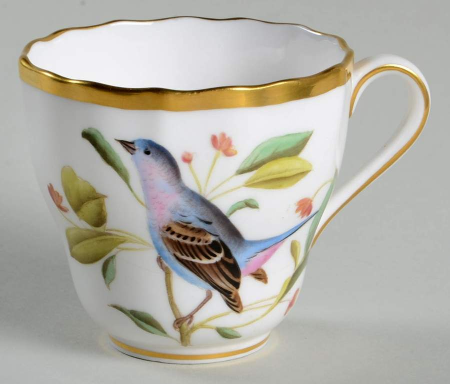 Audubon Birds Flat Demitasse Cup by Spode-1