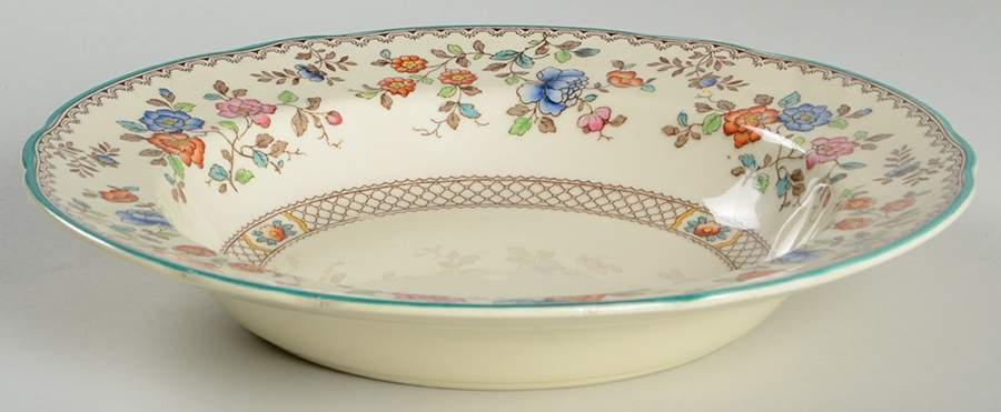 Audley Large Rim Soup Bowl by Spode-1
