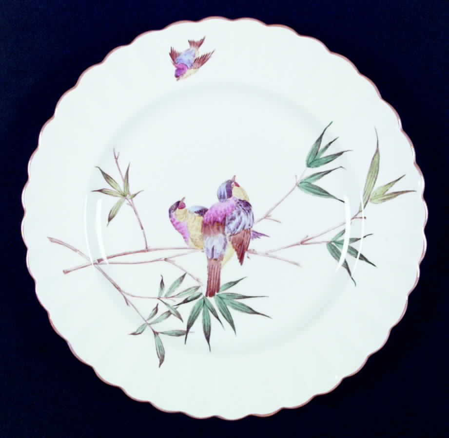 Aviary Birds Dinner Plate by Spode-1