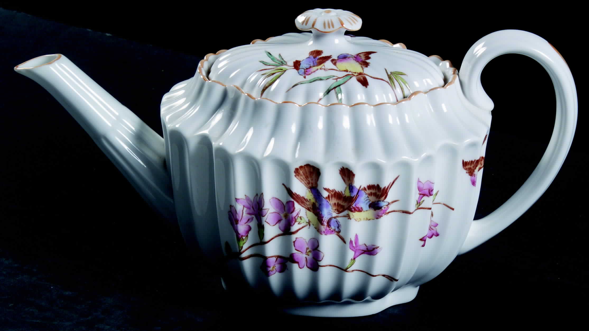 Aviary Birds Teapot & Lid by Spode-1