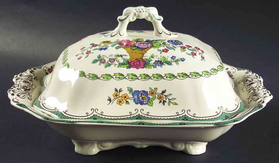 Avondale Rectangular Covered Vegetable by Spode-1