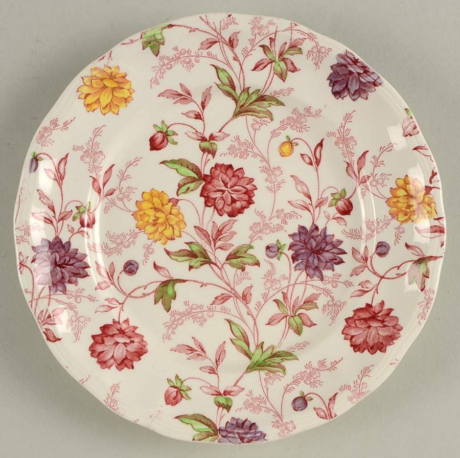 Bachelor's Button Bread & Butter Plate by Spode-1