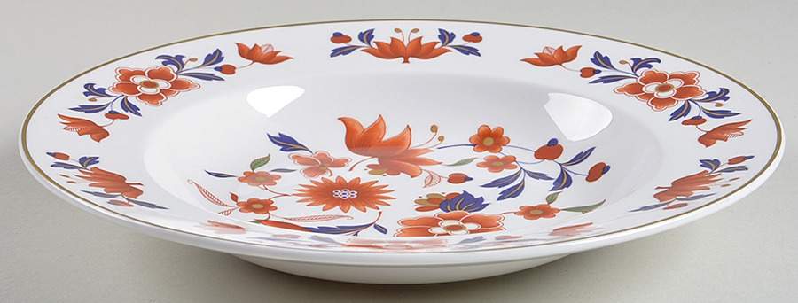 Baroda Rim Soup Bowl by Spode-1