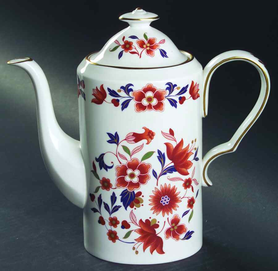 Baroda Coffee Pot & Lid by Spode-1