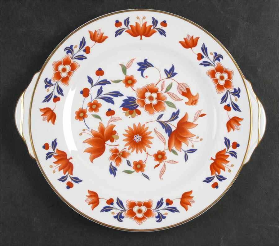 Baroda Handled Cake Plate by Spode-1
