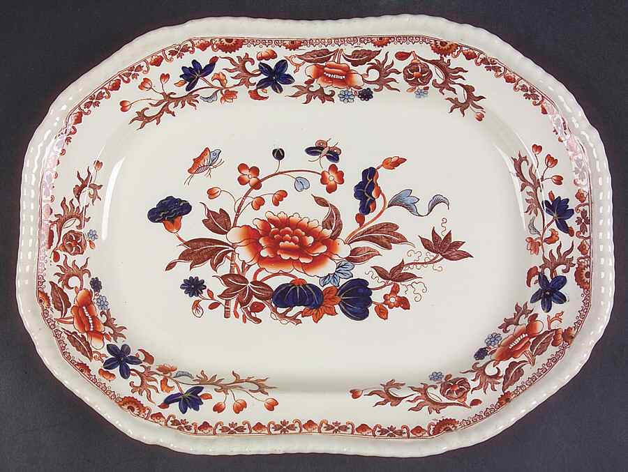 Bang Up 13" Oval Serving Platter by Spode-1