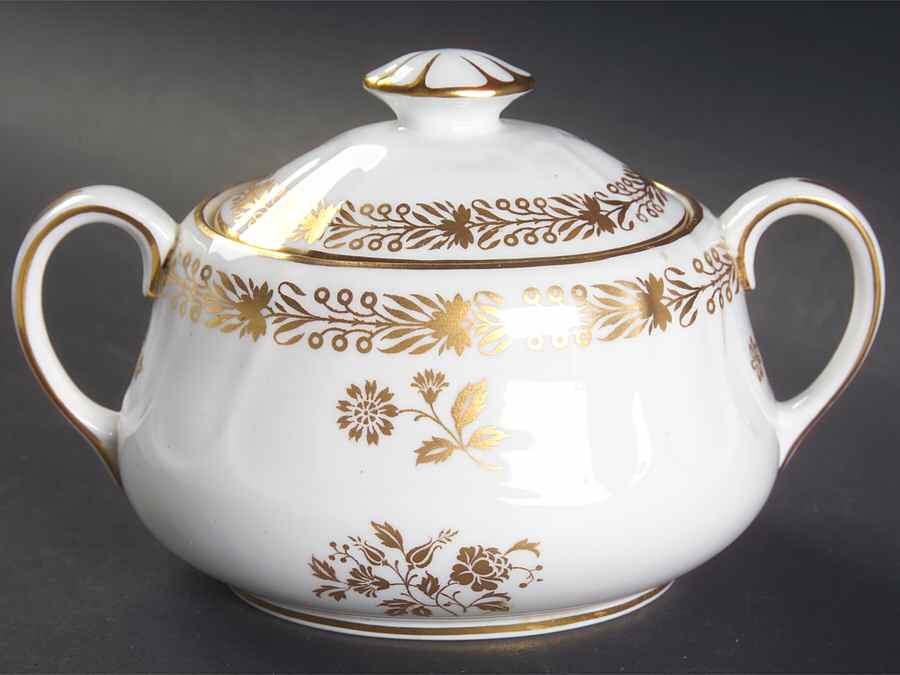 Beaumont Sugar Bowl & Lid by Spode-1