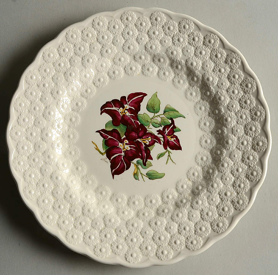 Bermuda Flowers Luncheon Plate by Spode-1