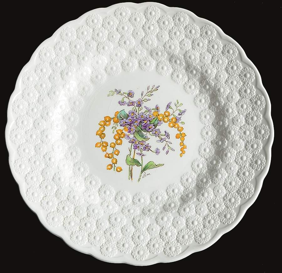 Bermuda Flowers Luncheon Plate by Spode-1