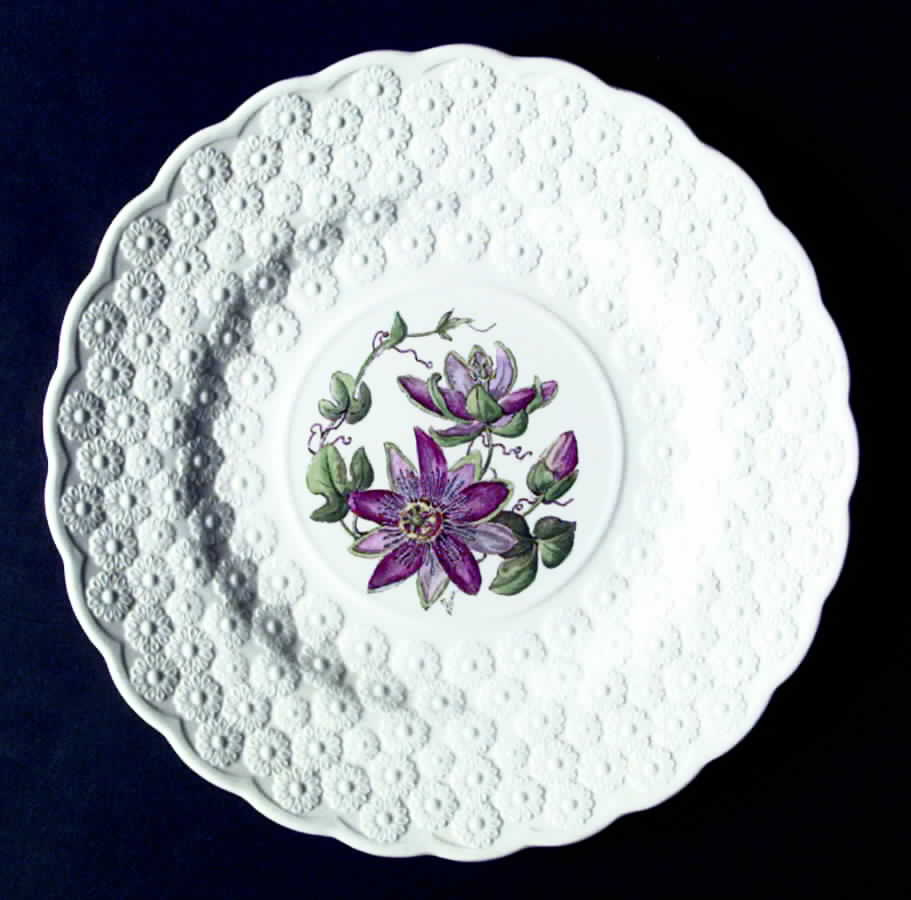 Bermuda Flowers Luncheon Plate by Spode-1