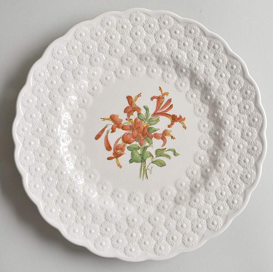 Bermuda Flowers Luncheon Plate by Spode-1