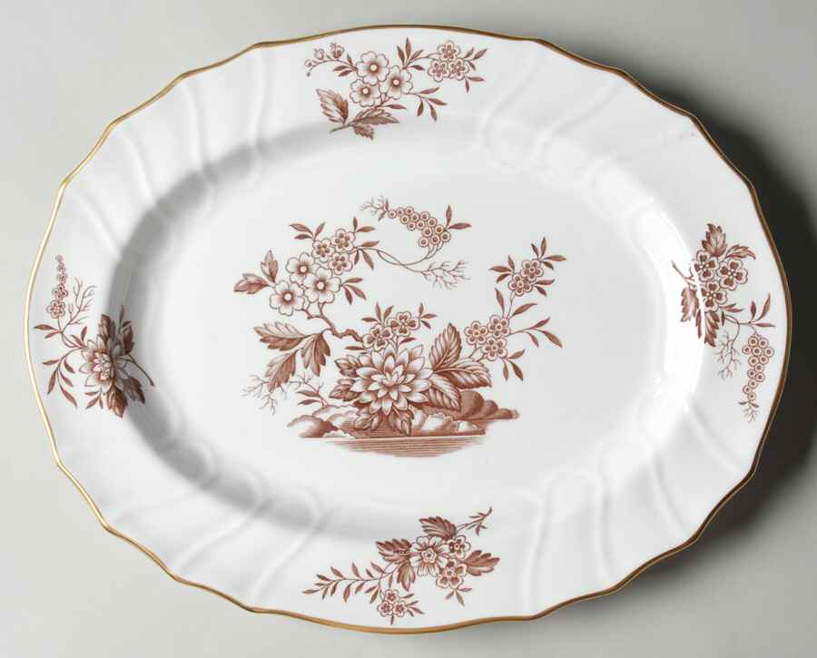Berkshire 12" Oval Serving Platter by Spode-1