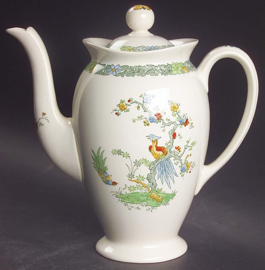 Bermuda Coffee Pot & Lid by Spode-1