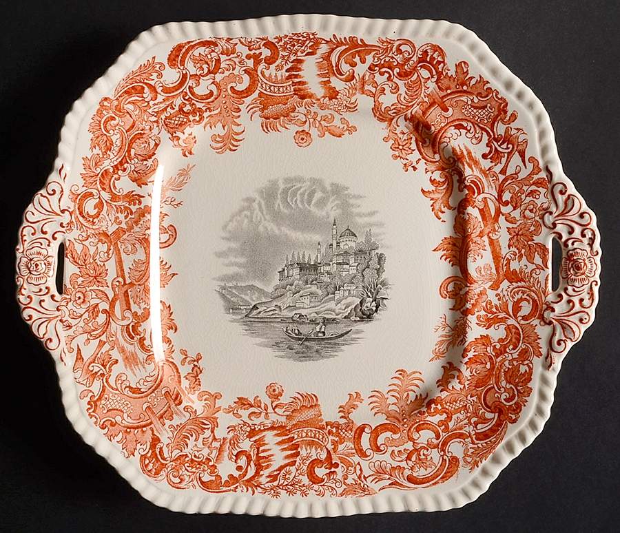 Beverley Handled Cake Plate by Spode-1