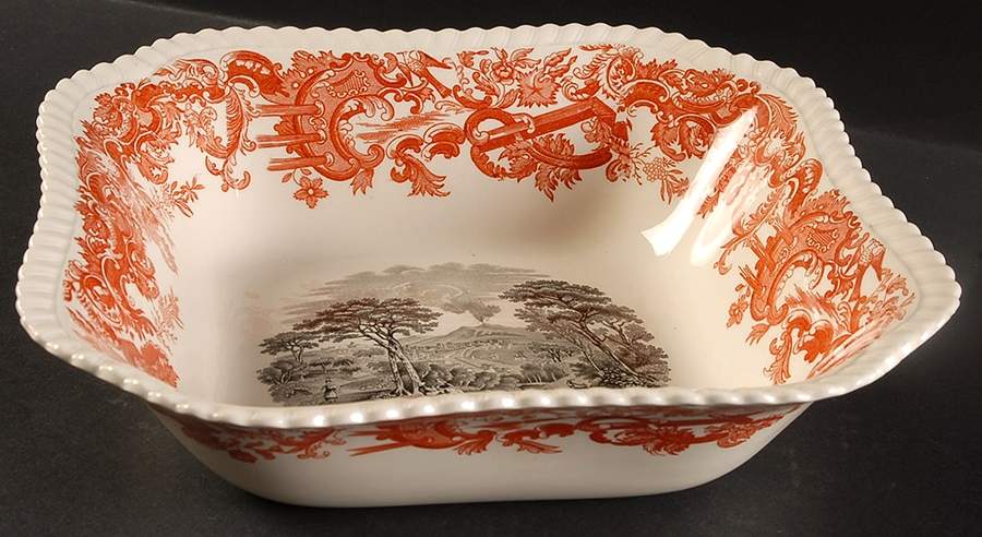 Beverley 9" Square Vegetable Bowl by Spode-1