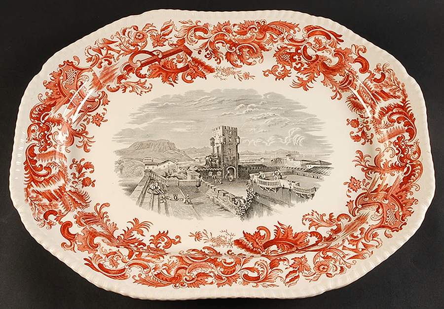 Beverley 19" Oval Serving Platter by Spode-1