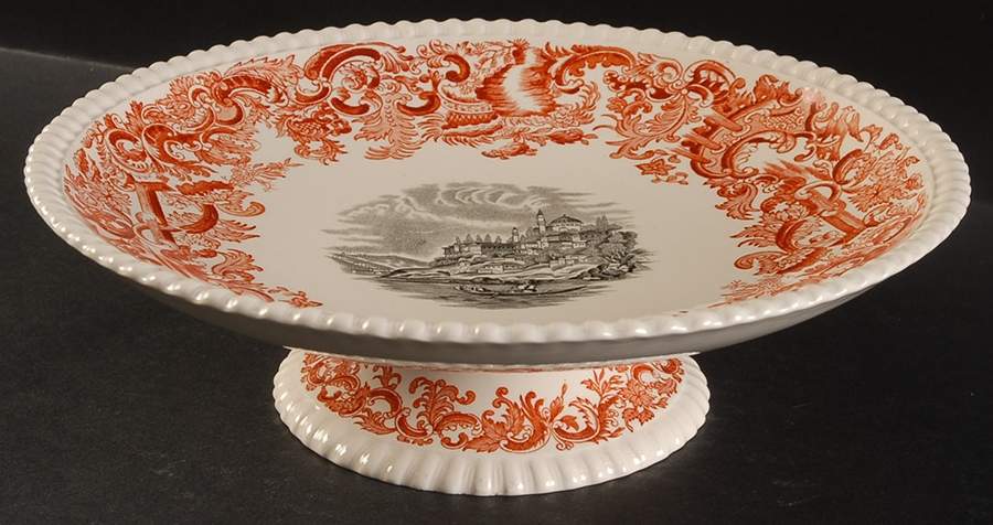Beverley Round Compote (Height X Width) by Spode-1