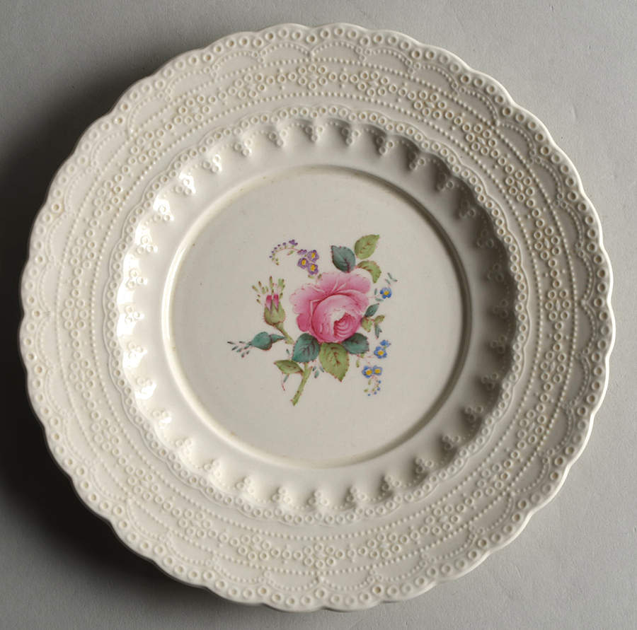 Billingsley Rose Pink (Old Backstamp) Underplate for Sauce Boat by Spode-1