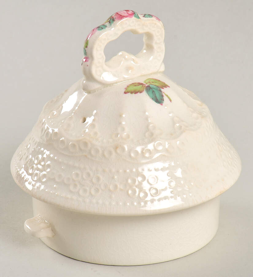 Billingsley Rose Pink (Old Backstamp) Lid for Coffee Pot by Spode-1