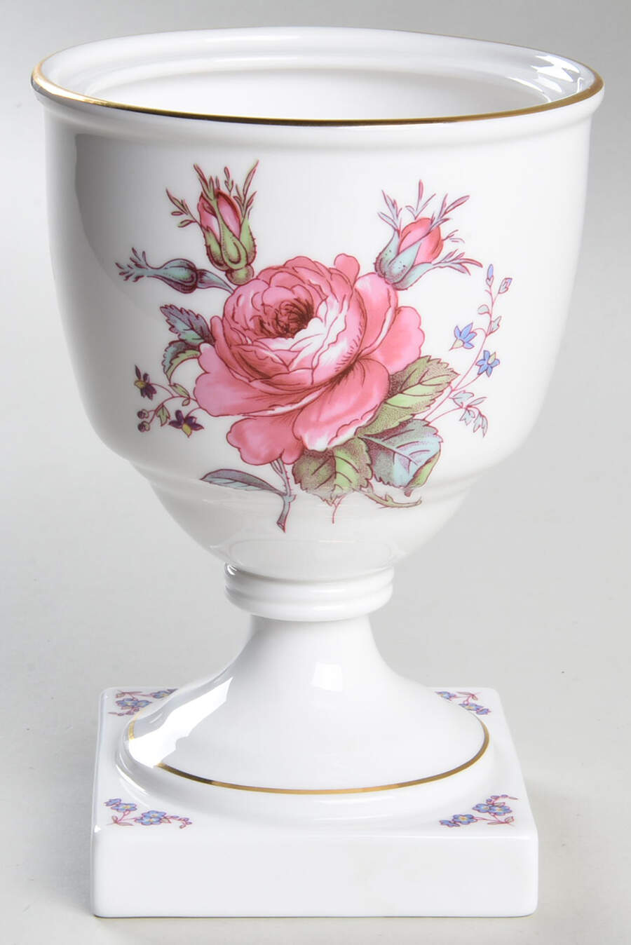 Billingsley Rose Spray Pierced Potpourri Jar No Lid by Spode-1