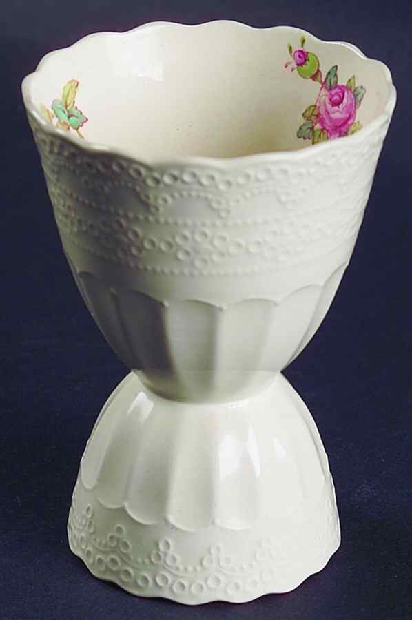 Billingsley Rose Pink (Old Backstamp) Double Egg Cup by Spode-1