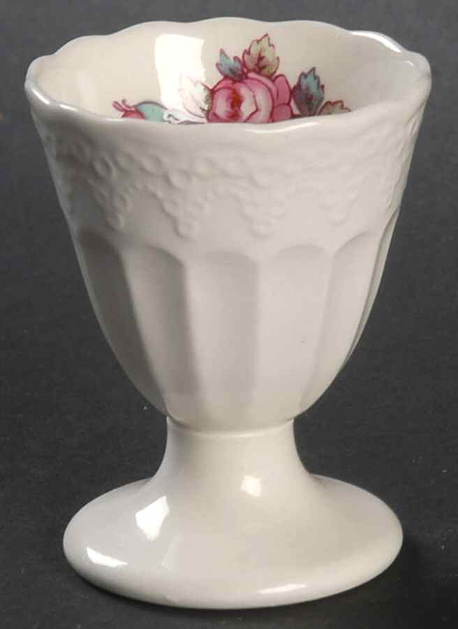Billingsley Rose Pink (Old Backstamp) Single Egg Cup by Spode-1