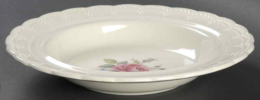 Billingsley Rose Pink (Old Backstamp) Muffin Dish No Lid by Spode-1