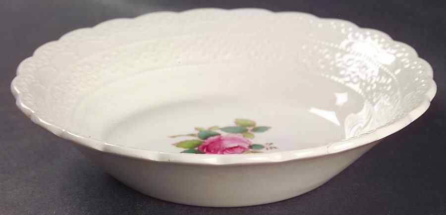 Billingsley Rose Pink (Old Backstamp) Fruit/Dessert (Sauce) Bowl by Spode-1