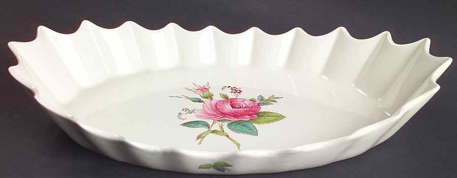 Billingsley Rose Pink (Old Backstamp) Jubilee Platter by Spode-1