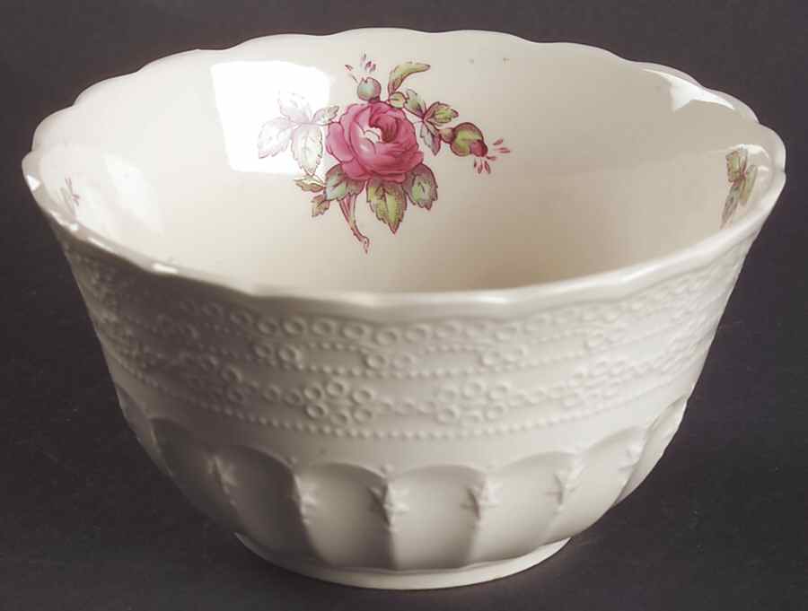 Billingsley Rose Pink (New Backstamp) Cranberry Bowl by Spode-1
