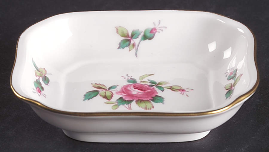 Billingsley Rose Spray Silver Tray by Spode-1