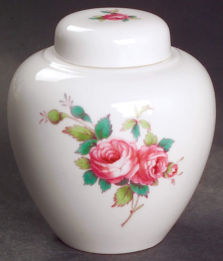 Billingsley Rose Spray Small Ginger Jar & Lid by Spode-1