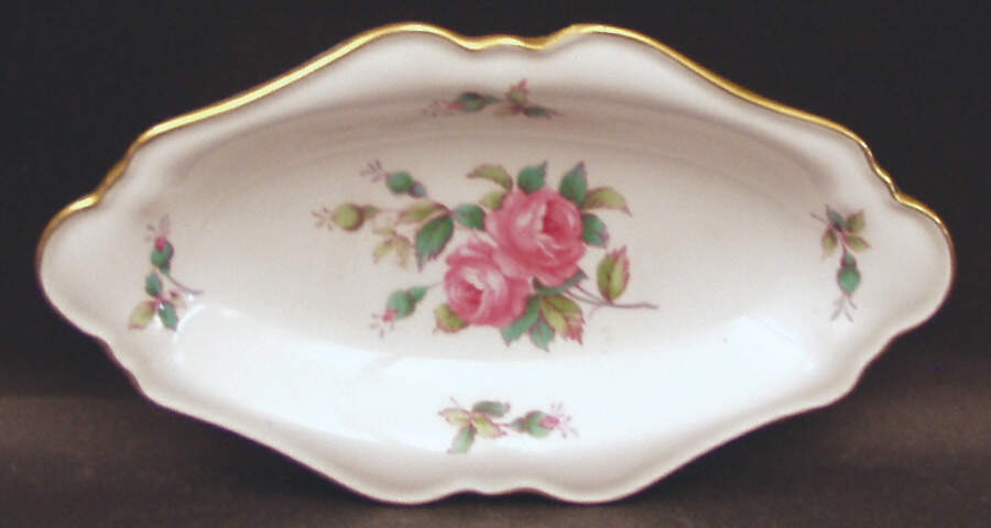 Billingsley Rose Spray 6" Ashtray by Spode-1