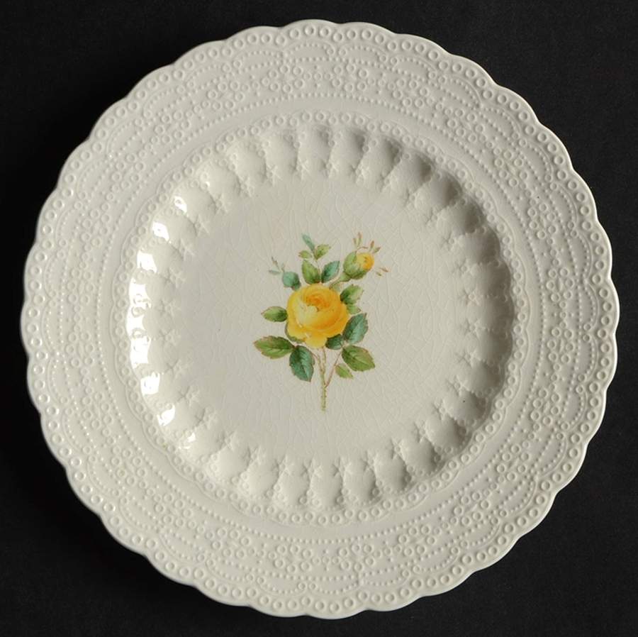 Billingsley Rose Yellow (Jewel) Bread & Butter Plate by Spode-1