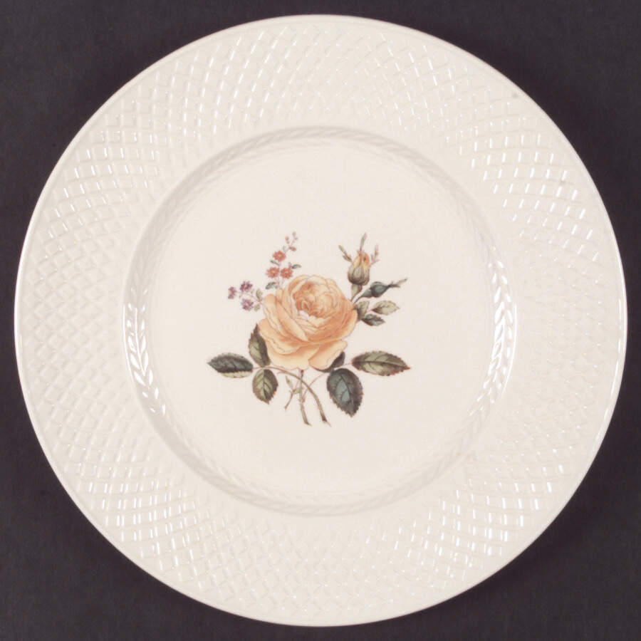 Billingsley Rose Yellow (Mansard) Dinner Plate by Spode-1