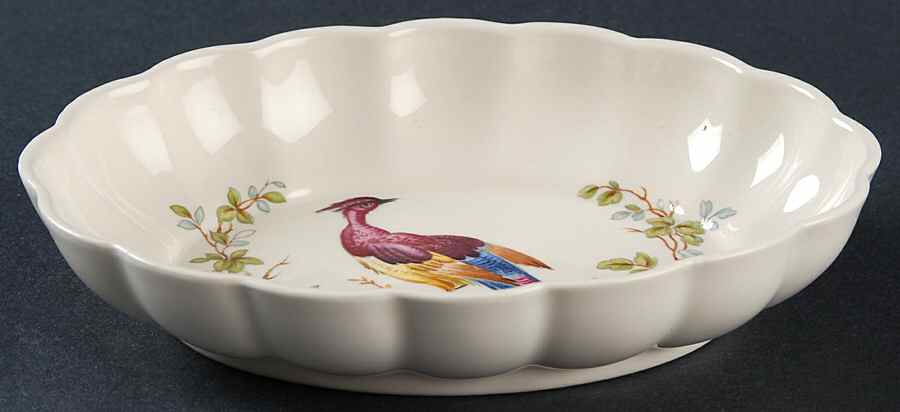 Black Bird 6" Oval Tray by Spode-1